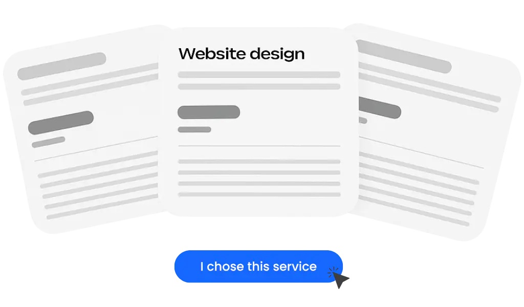 I chose this service.