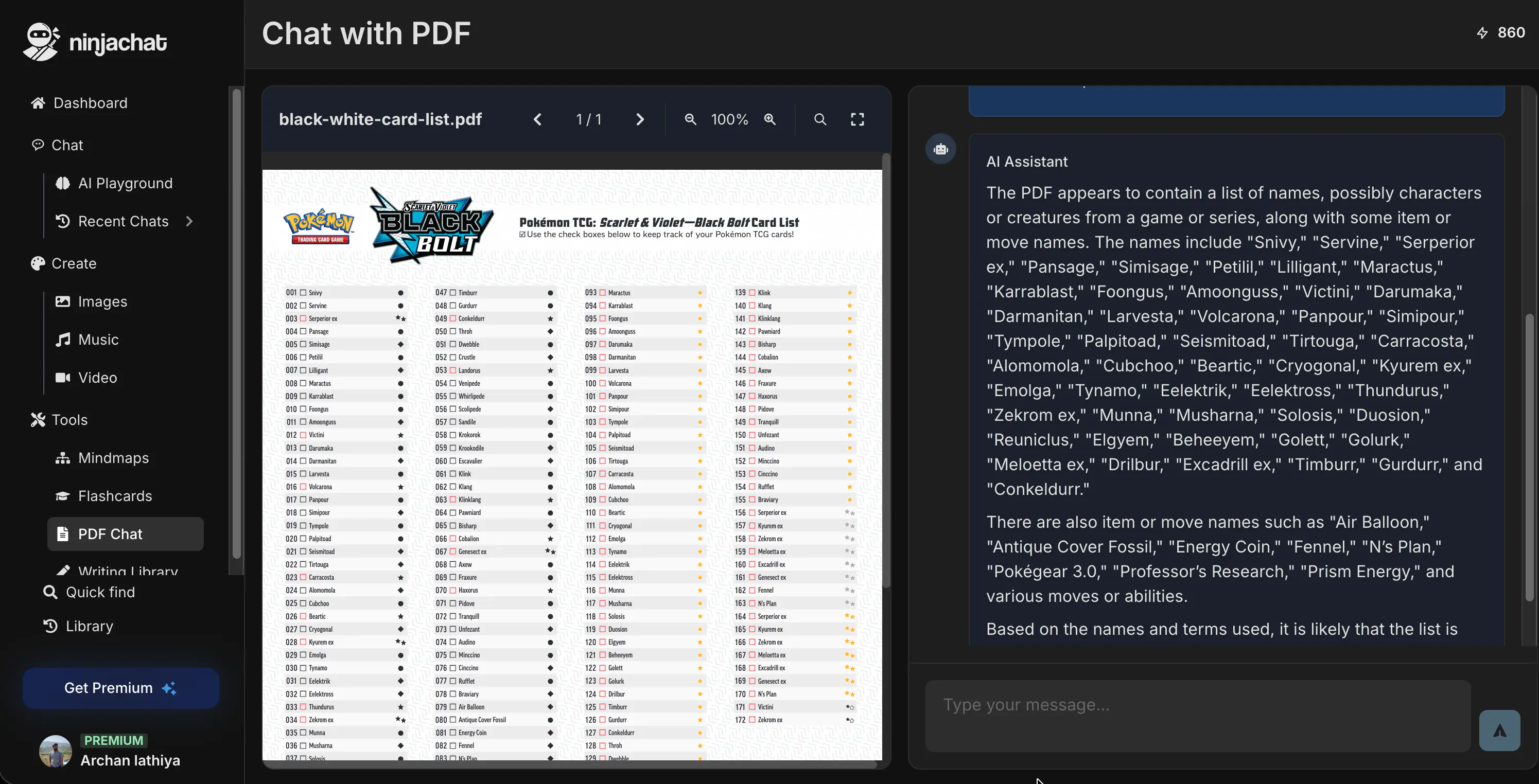 Document Analysis & PDF Chat