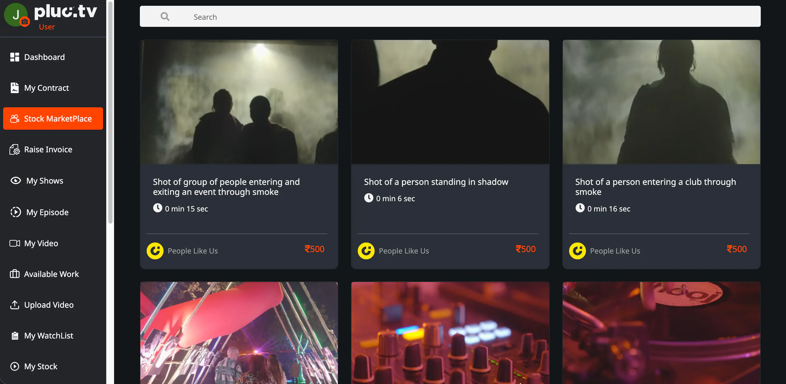 Pluc TV Story Marketplace
