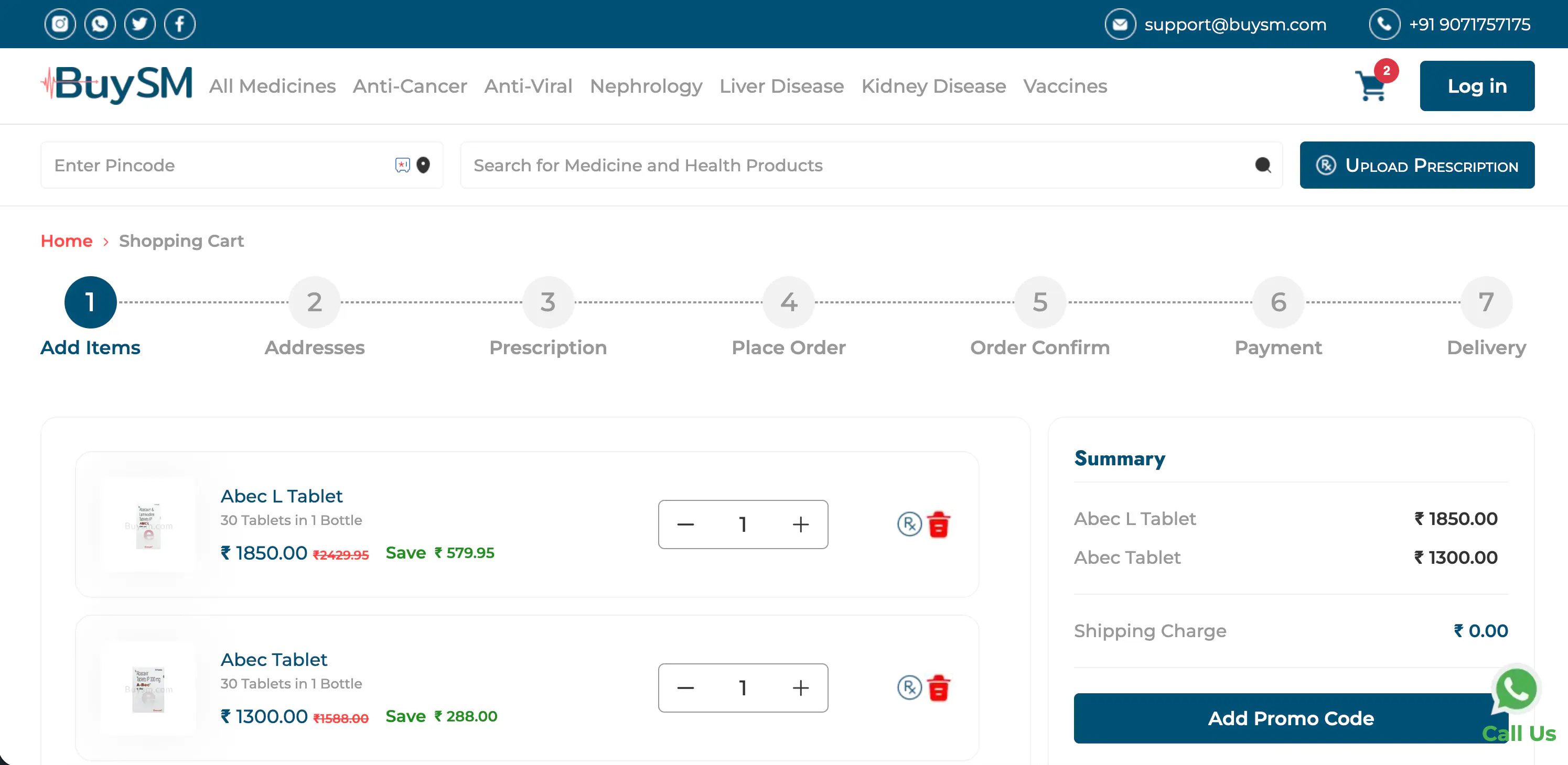 Secure Checkout & Payment