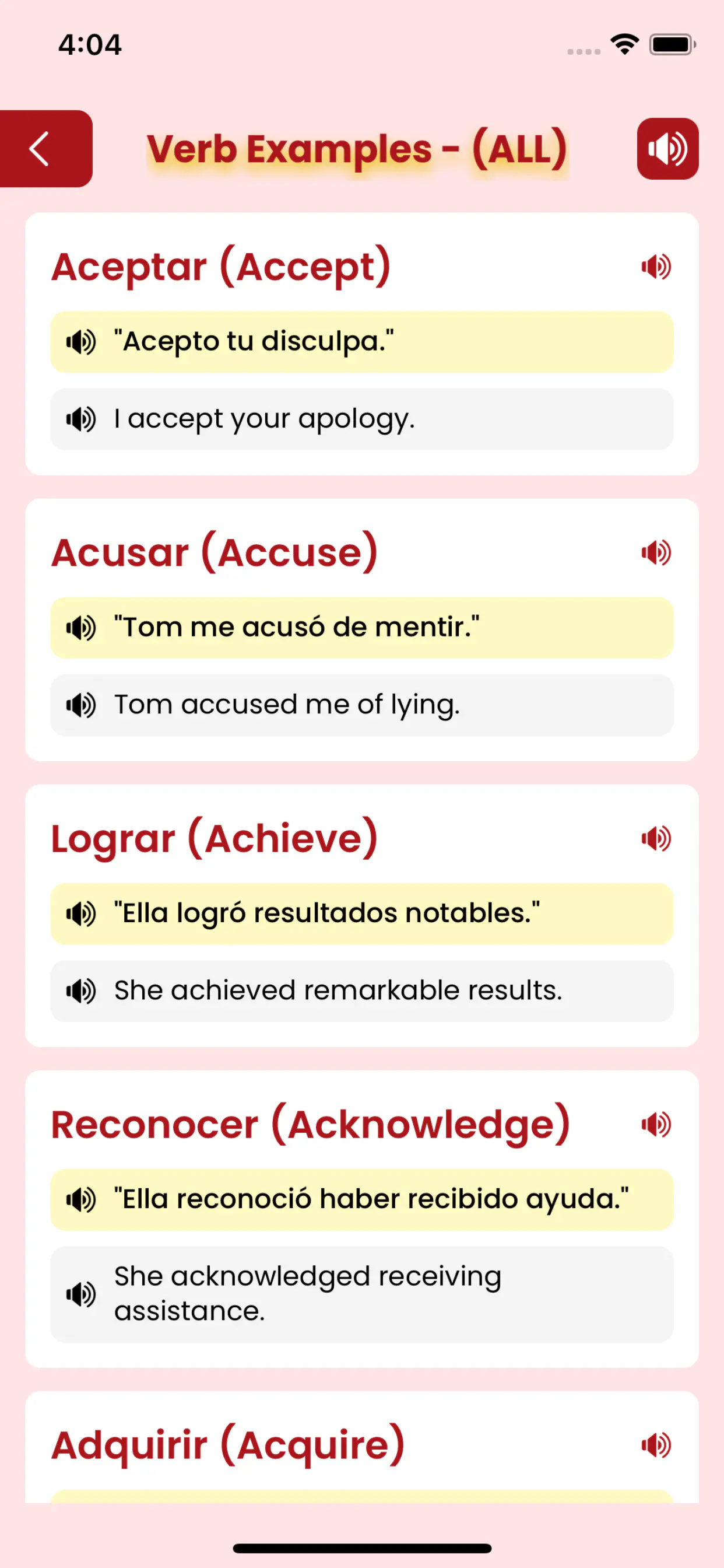 Learn with Real Sentences